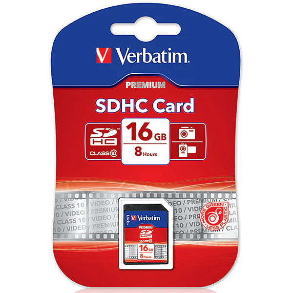 Verbatim Sdhc Card 16gb Class 10 - Nail Gallerys