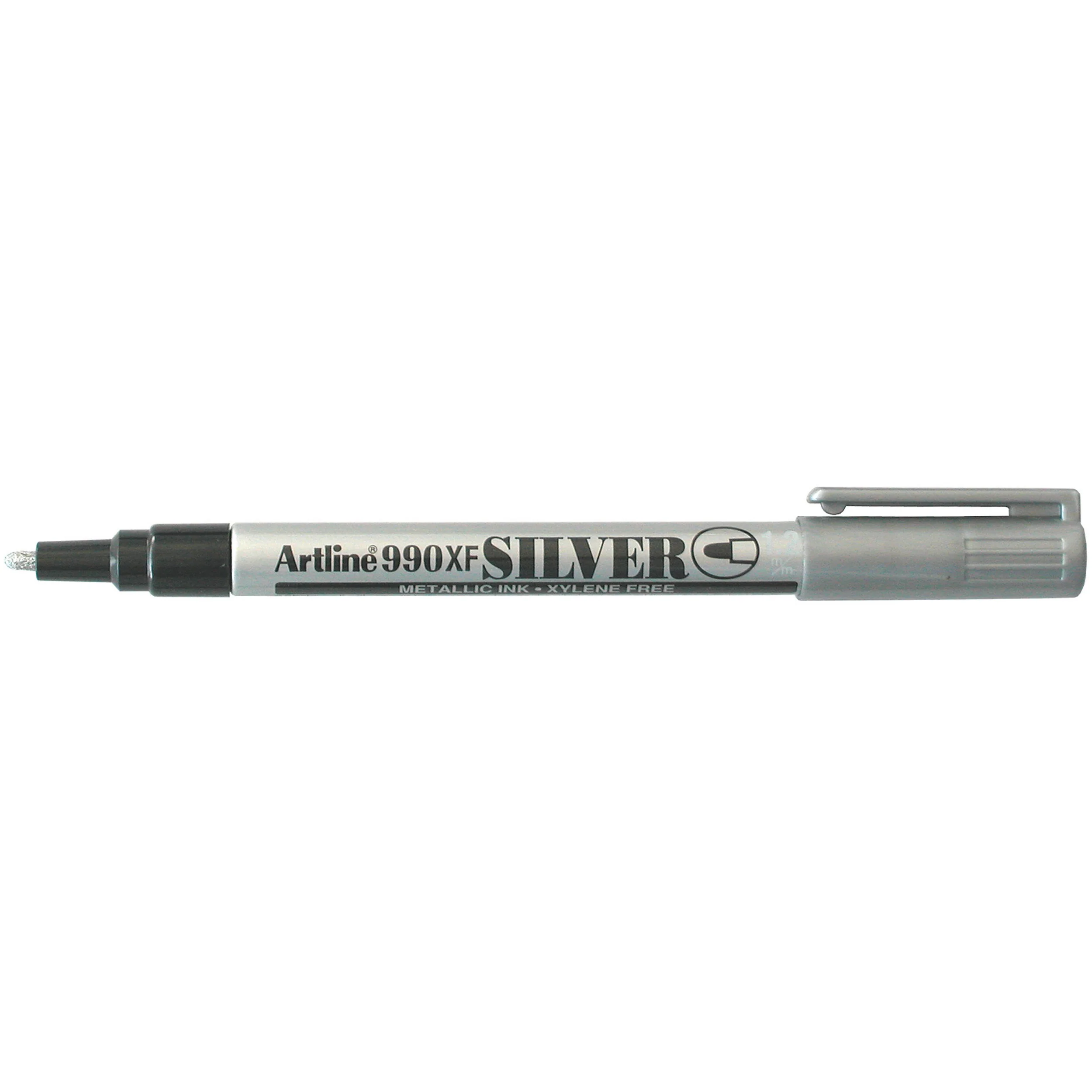 Artline 990 Metallic Permanent Marker 1.2mm Bullet Nib Box Of 12 - Nail Gallerys