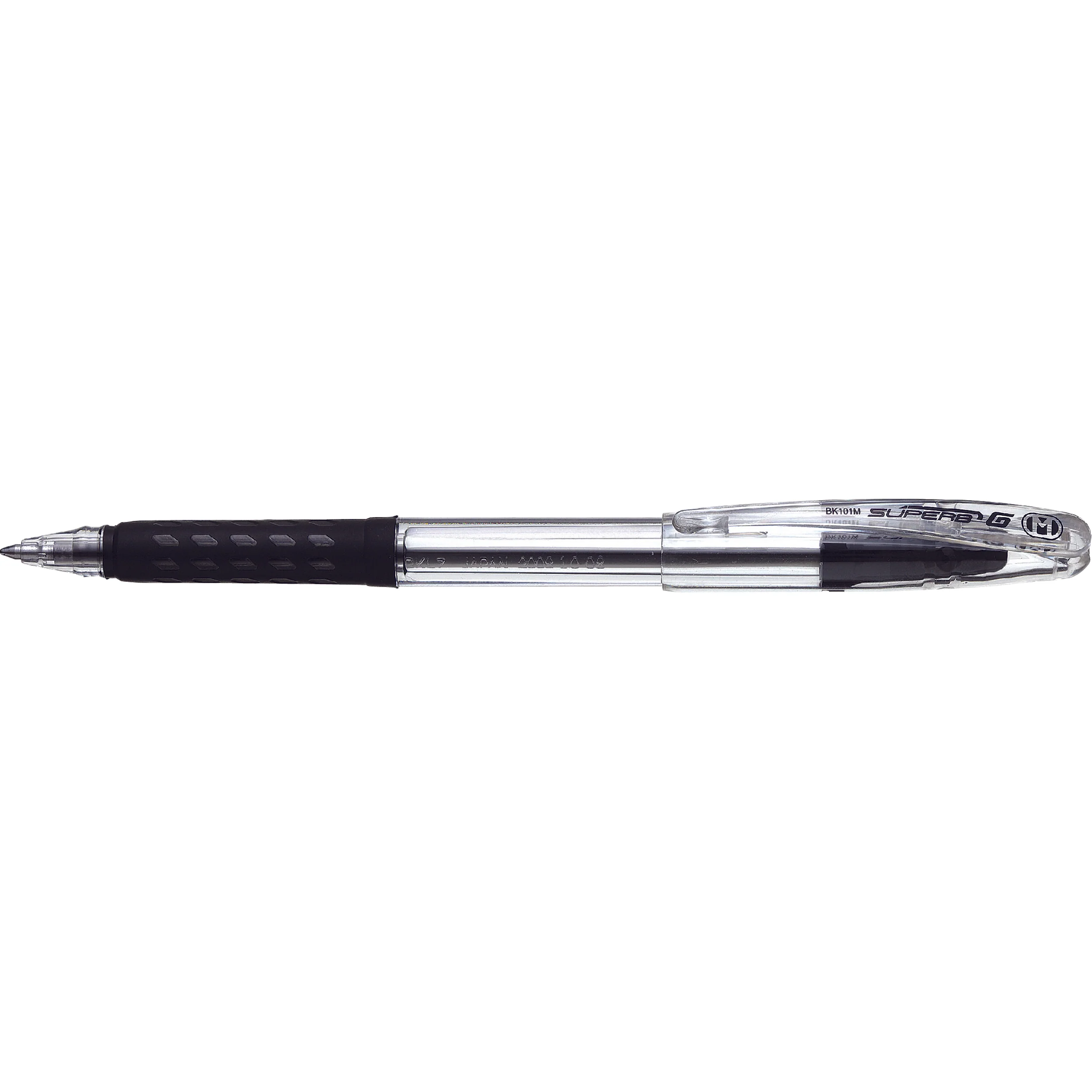 Pentel Superb G Ballpoint Pen Stick Bk101m 1.0mm - Pack Of 12 - Nail Gallerys