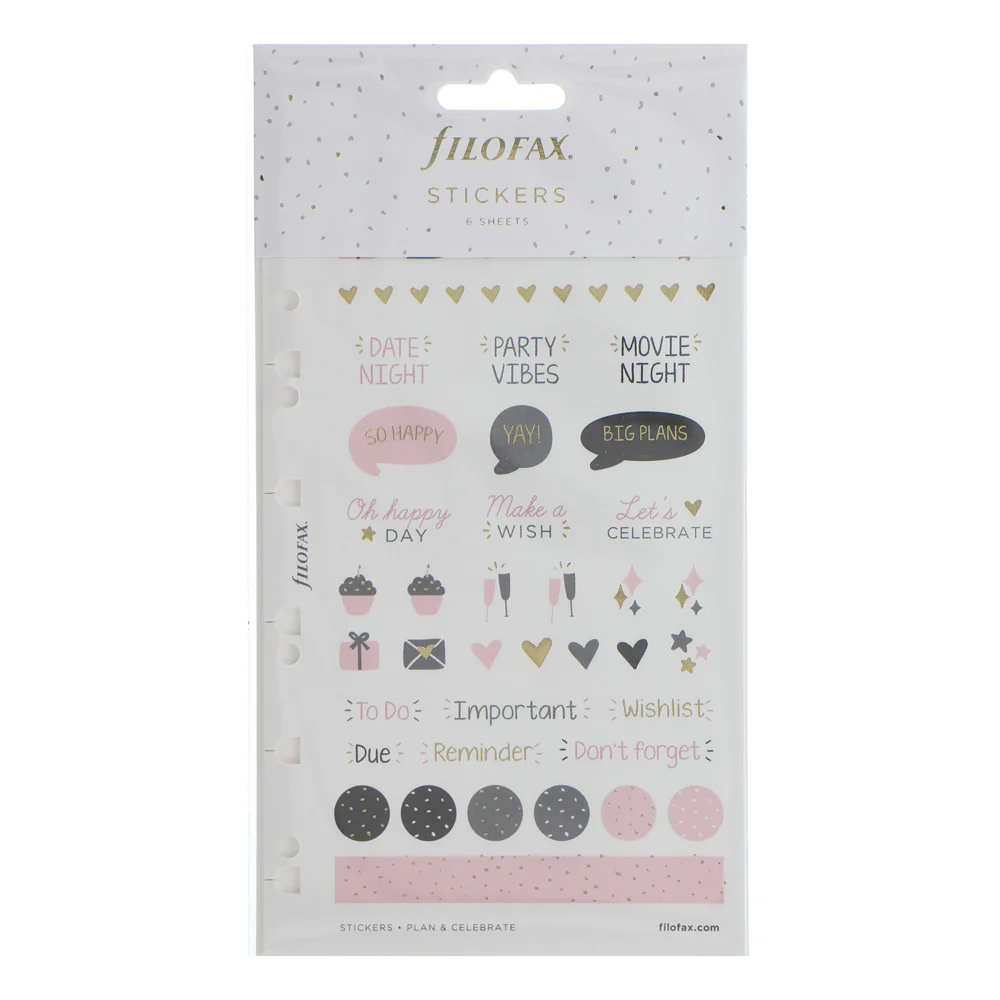Filofax Stickers Pack - Nail Gallerys