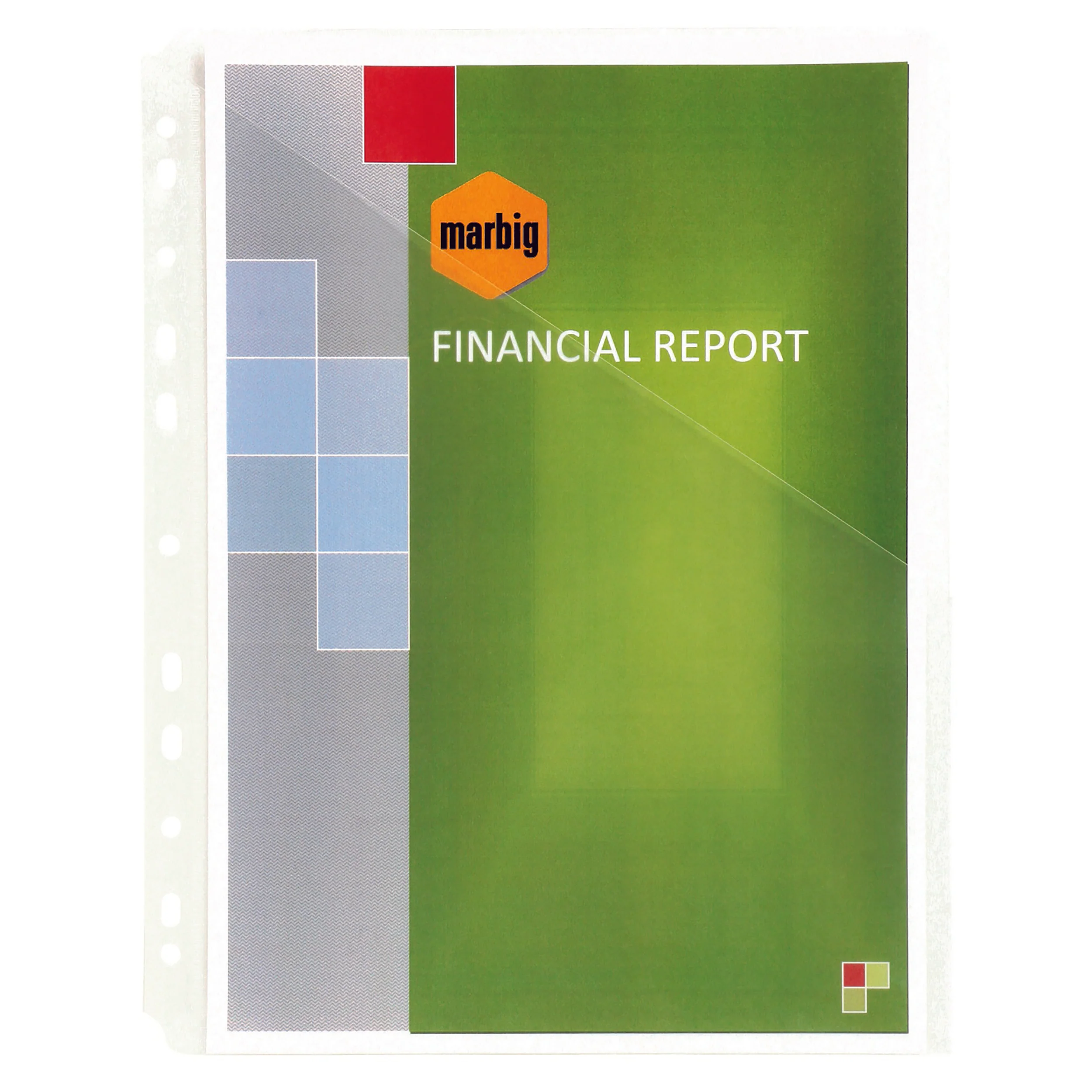 Marbig Sheet Protectors Heavyweight A4 Easy Access Pack Of 10 - Nail Gallerys