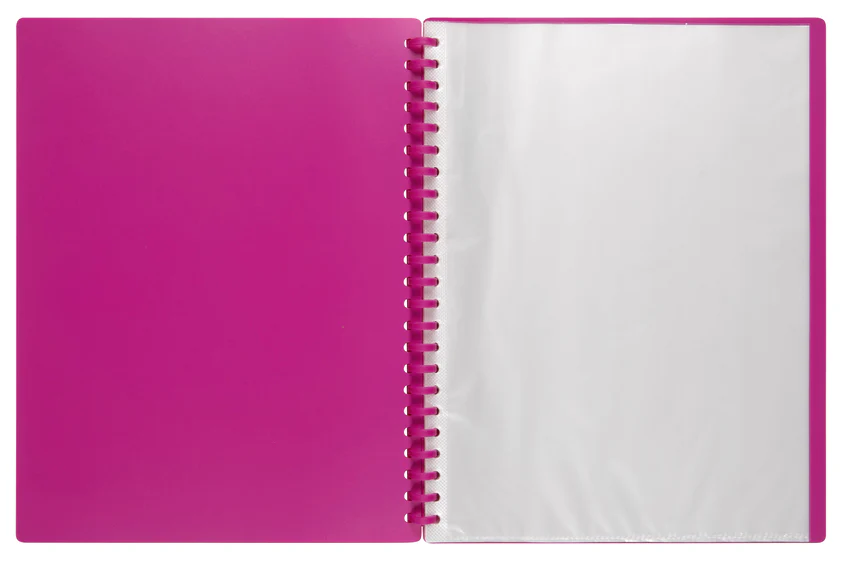 Marbig Refillable 20 Pocket A4 Display Books - Nail Gallerys