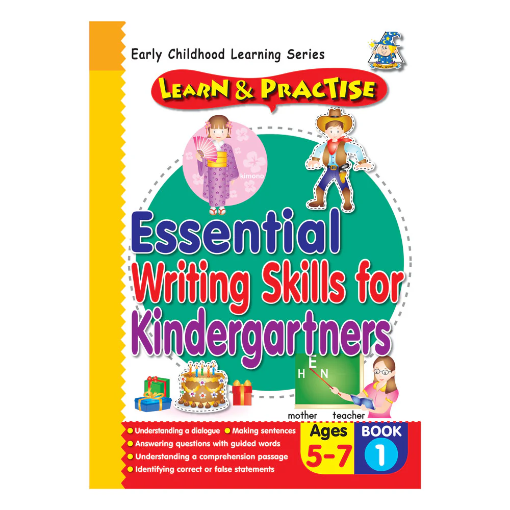 Greenhill Activity Book 5 -7 Essential Writing Skills Book - Nail Gallerys