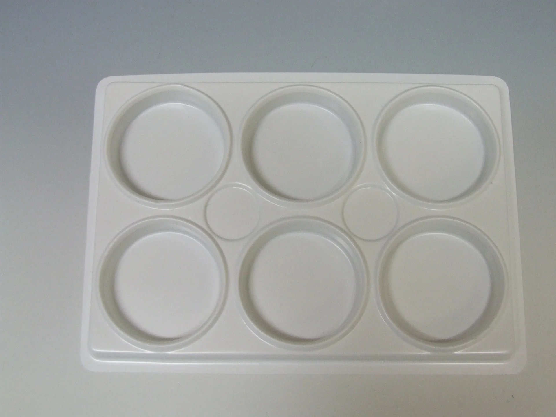6 Cup Plastic Palette - Nail Gallerys