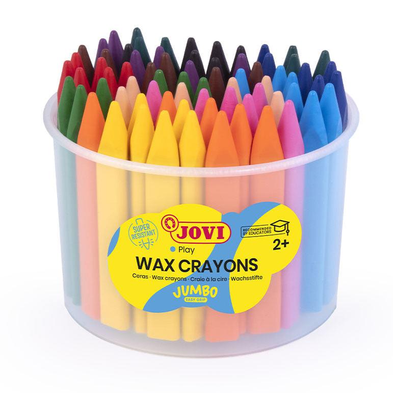Jovi Triwax Crayons Bucket Of 72 - Nail Gallerys