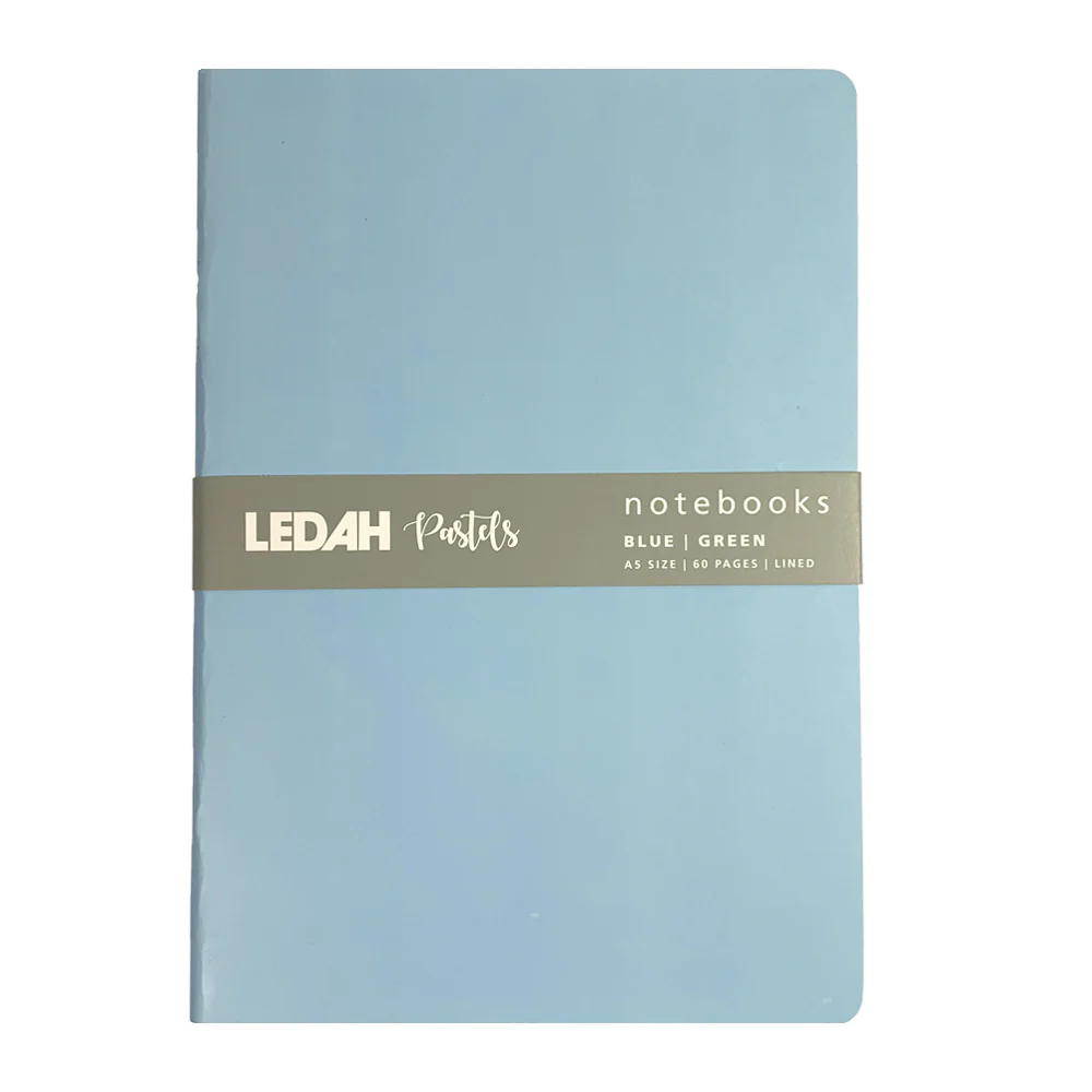 Ledah Pastels Notebook A5 Pack Of 2 - Nail Gallerys