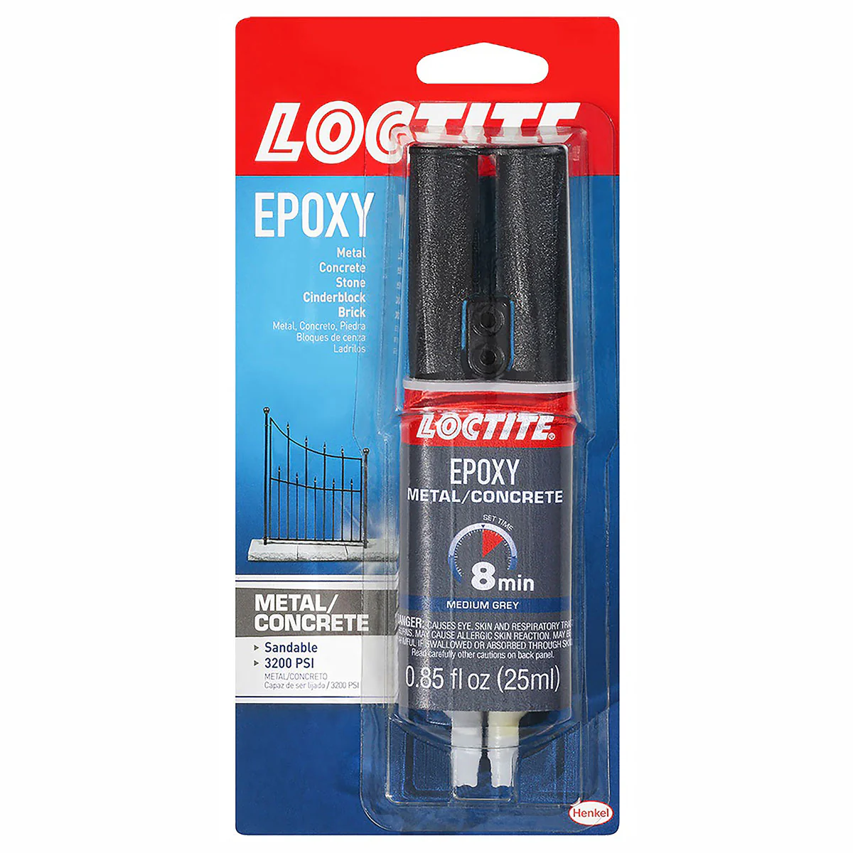 Loctite 25ml Metal Concrete Epoxy - Nail Gallerys