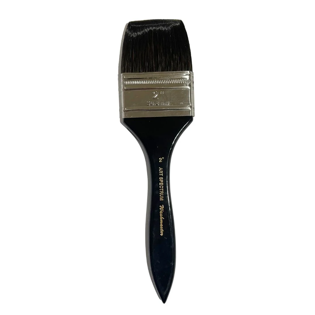 Art Spectrum Washmaster Flat Paint Brushes - Nail Gallerys
