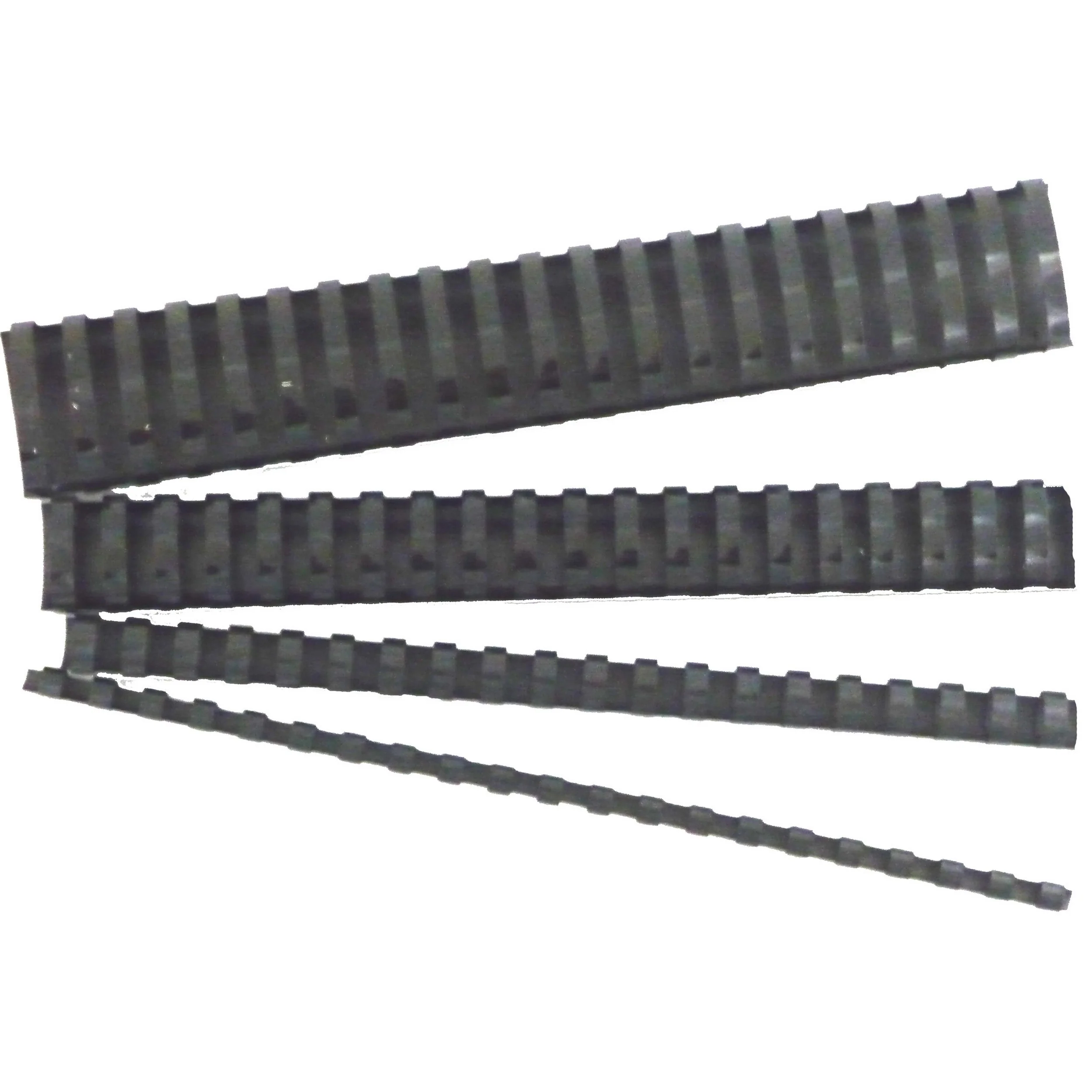 GBC Plastic 21 Loop 6mm Black Pack - Nail Gallerys