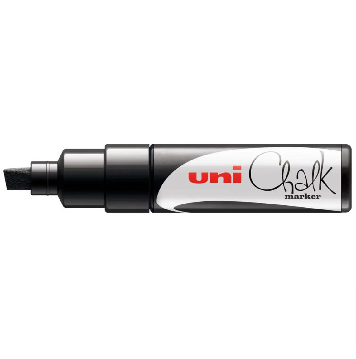 Uni 8.0mm Chisel Tip Chalk Markers - Nail Gallerys
