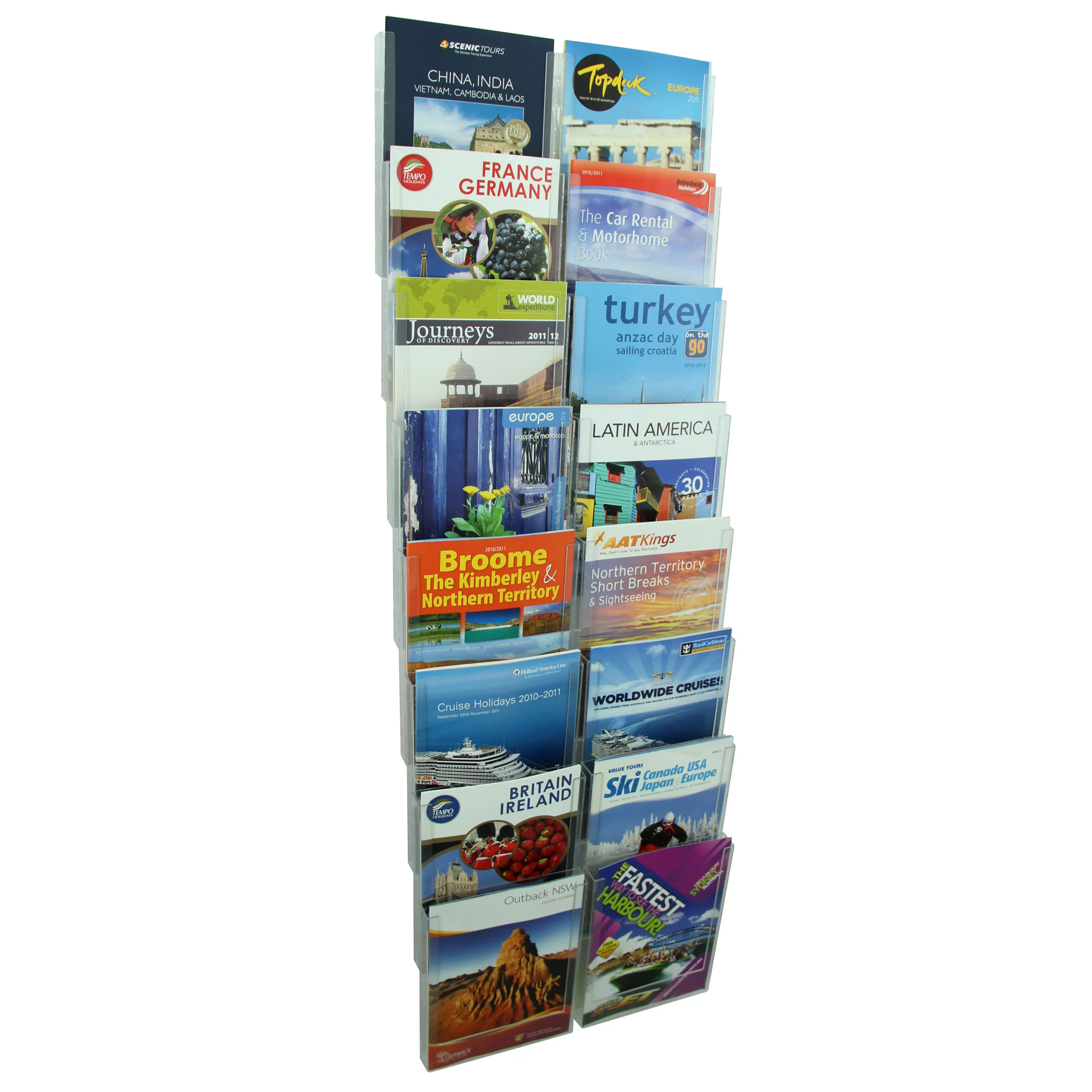 Esselte Cliplock Brochure Holder A4 8t-16 Com - Nail Gallerys