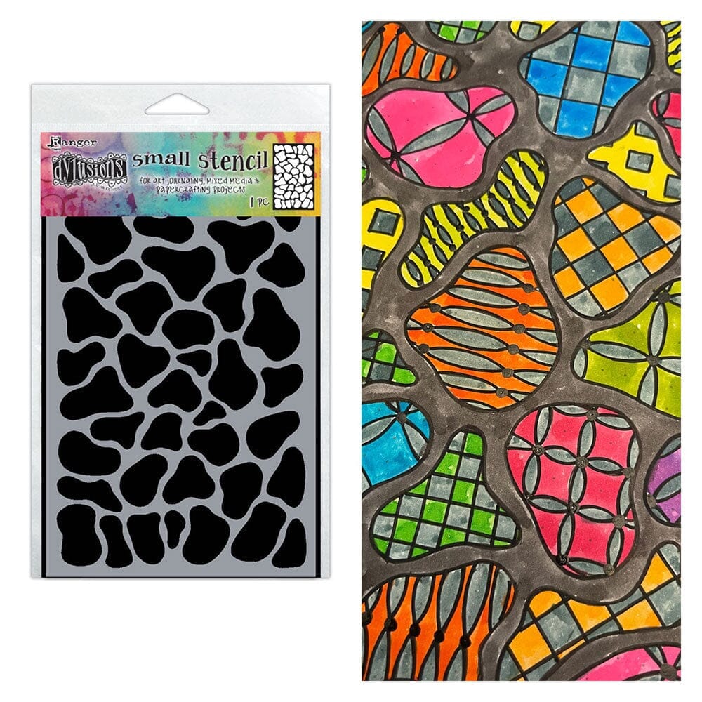 Ranger Dylusions Urchins Stencils - Nail Gallerys