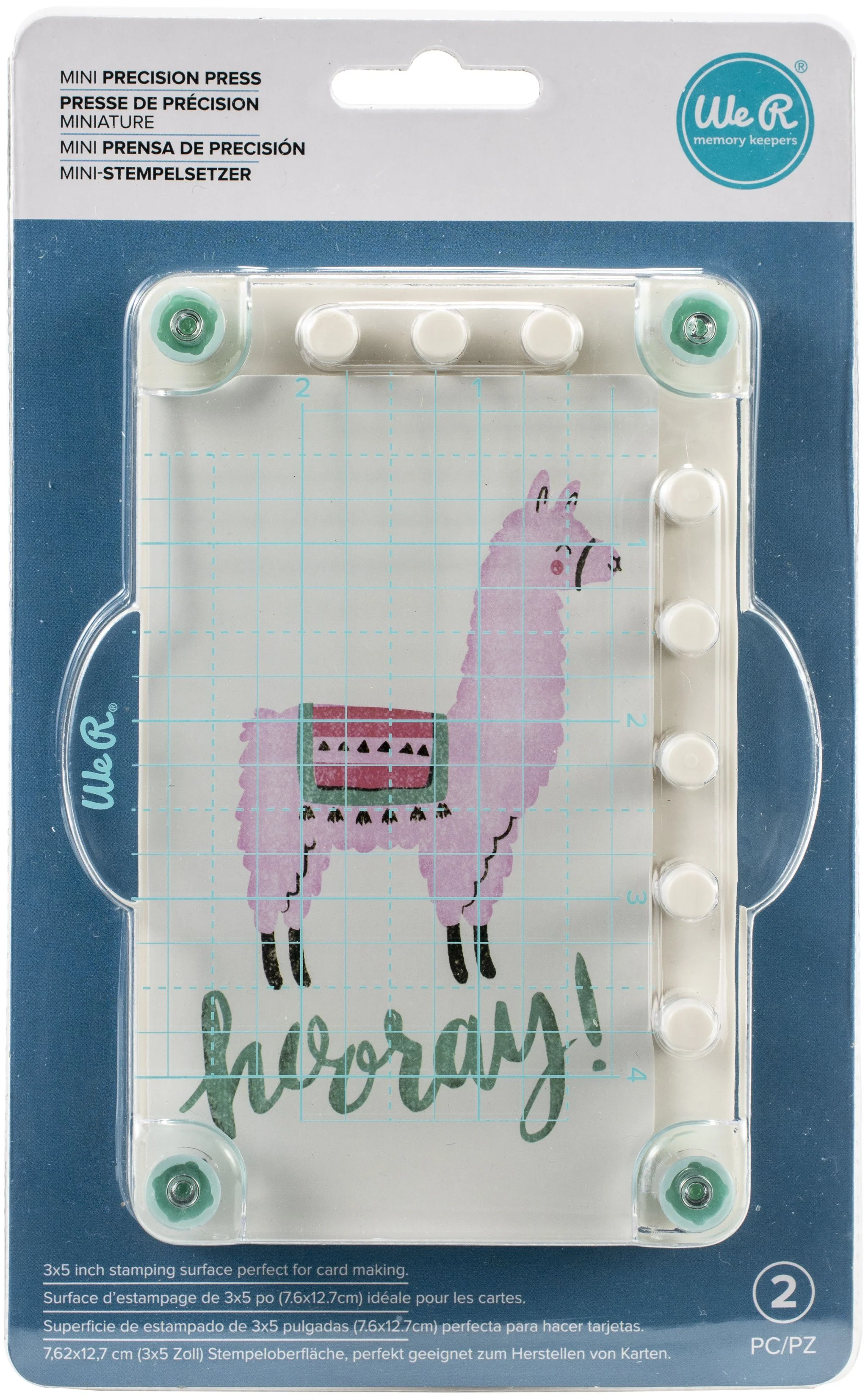 We R Memory Keepers Mini Precision Press 2 Pieces - Nail Gallerys