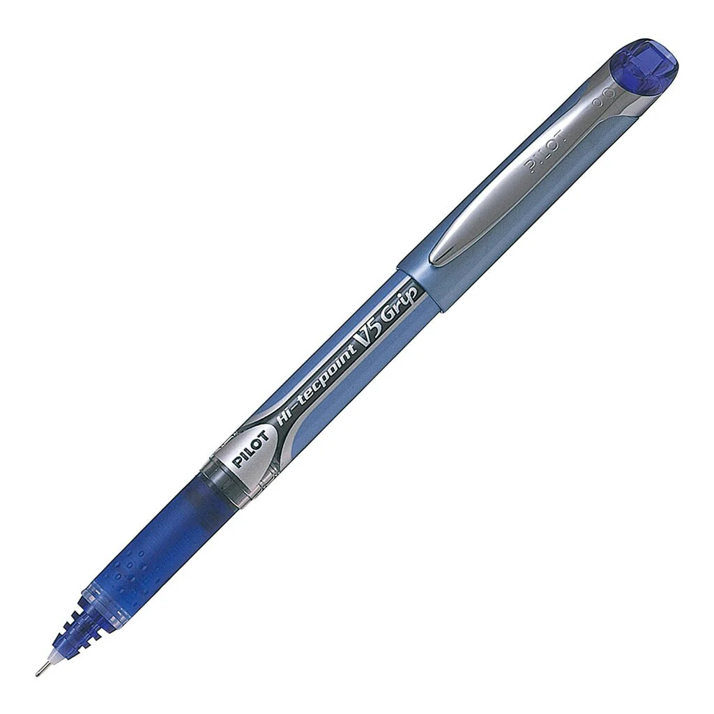 Pilot Hi-Tecpoint V5 Grip Rollerball Extra Fine Pens - Nail Gallerys