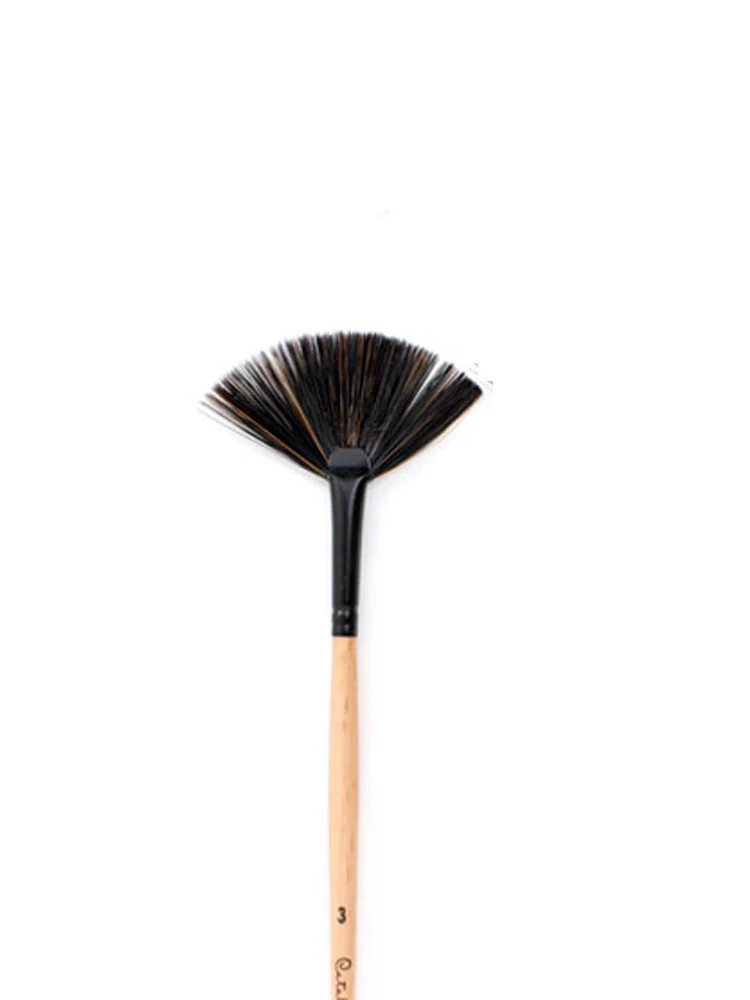 Princeton Catalyst Polytip Fan Synthetic Bristle Brushes - Nail Gallerys