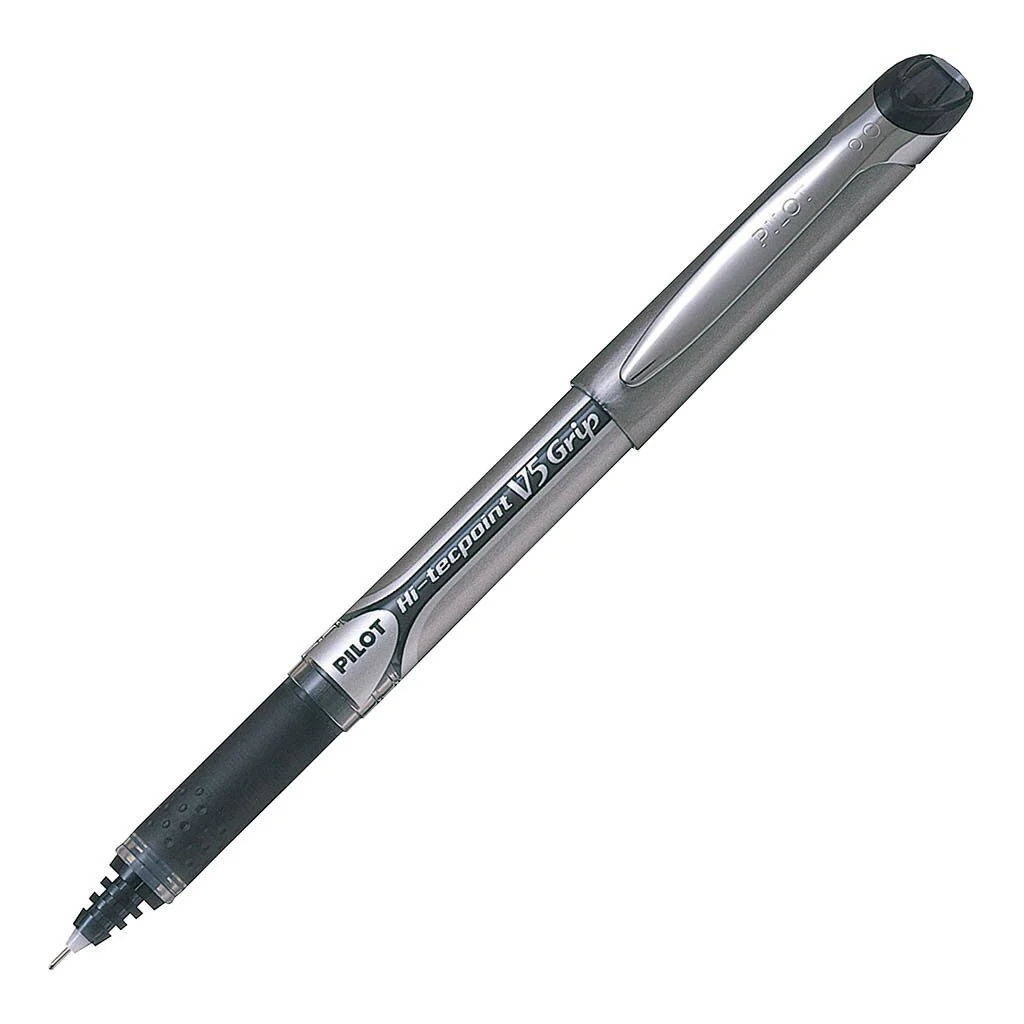 Pilot Hi-Tecpoint V5 Grip Rollerball Extra Fine Pens - Nail Gallerys