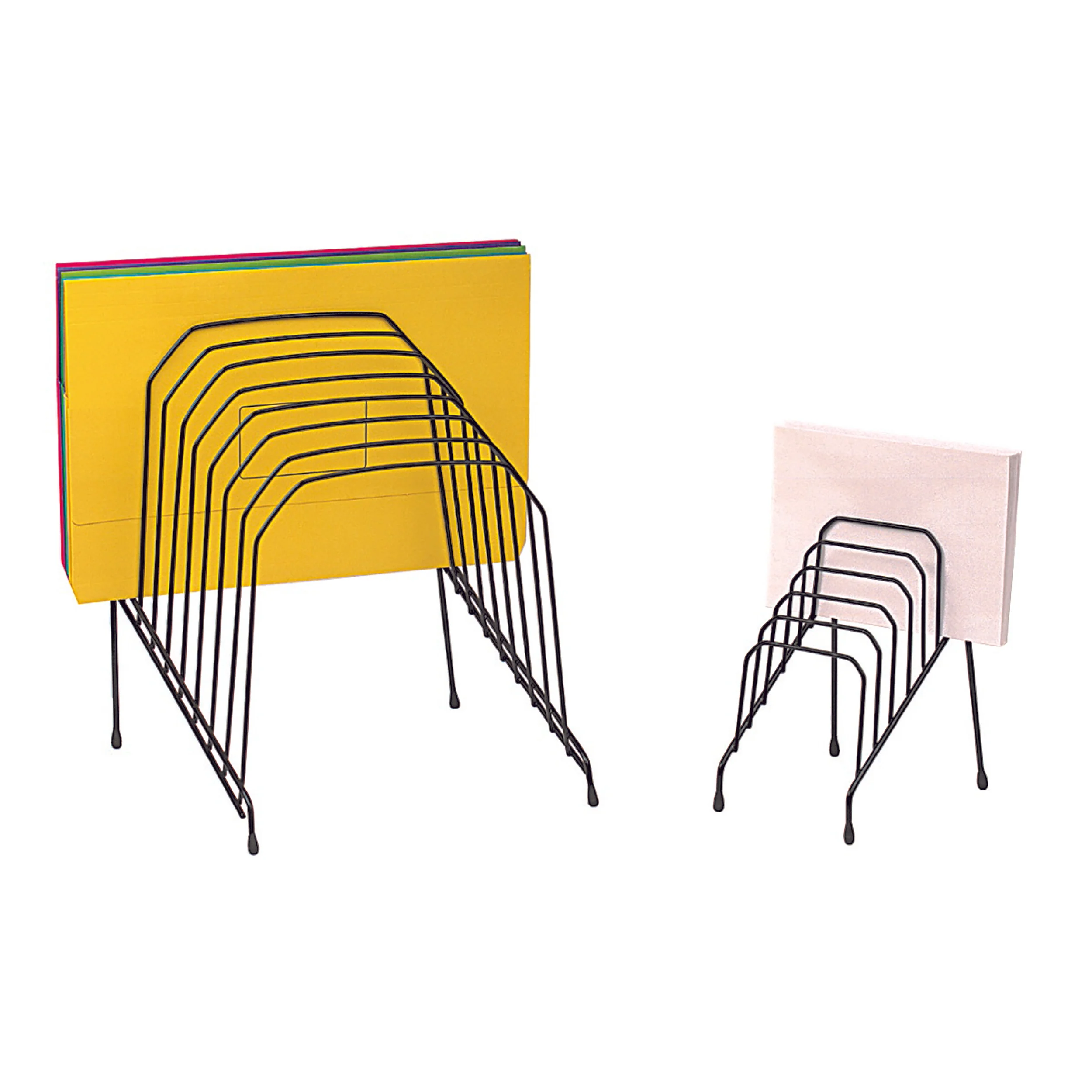 Marbig Step File Wire Organiser Black - Nail Gallerys