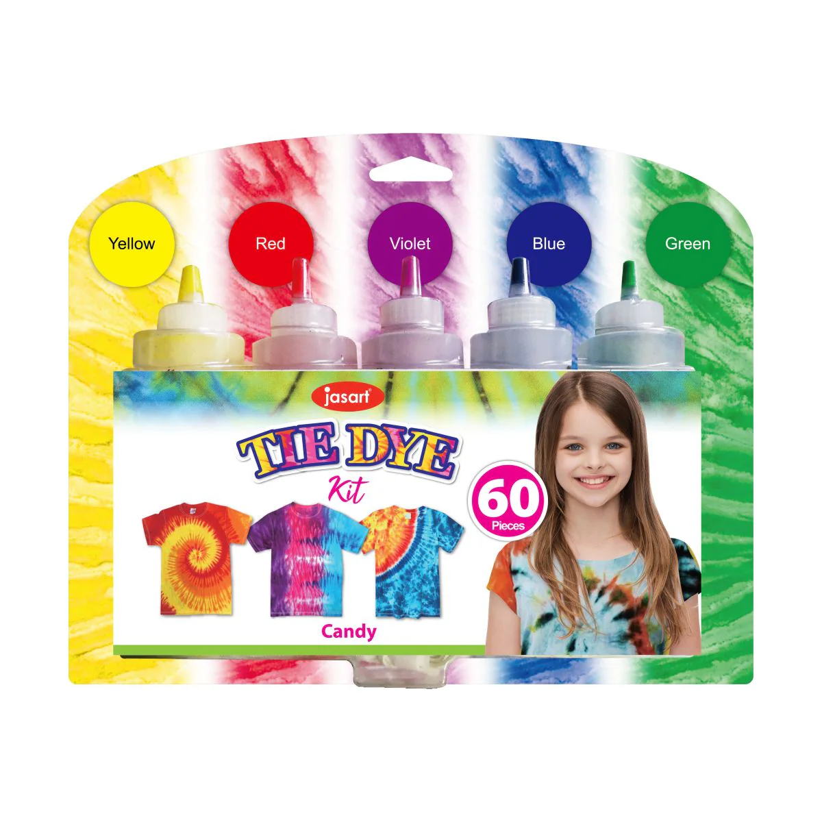 Jasart Tie Dye Candy Set - Nail Gallerys