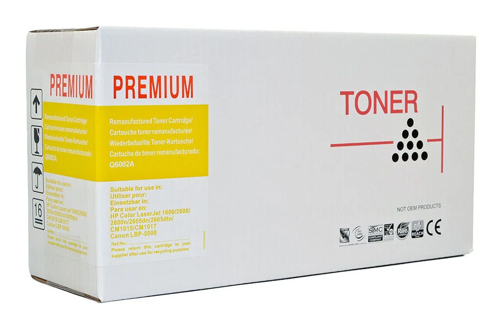 Icon Remanufactured Hp Q6002a/canon Cart307 Yellow Toner Cartridge - Nail Gallerys