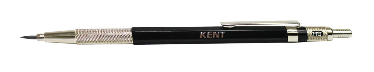 Kent 2mm Clutch Pencil With Clip - Nail Gallerys