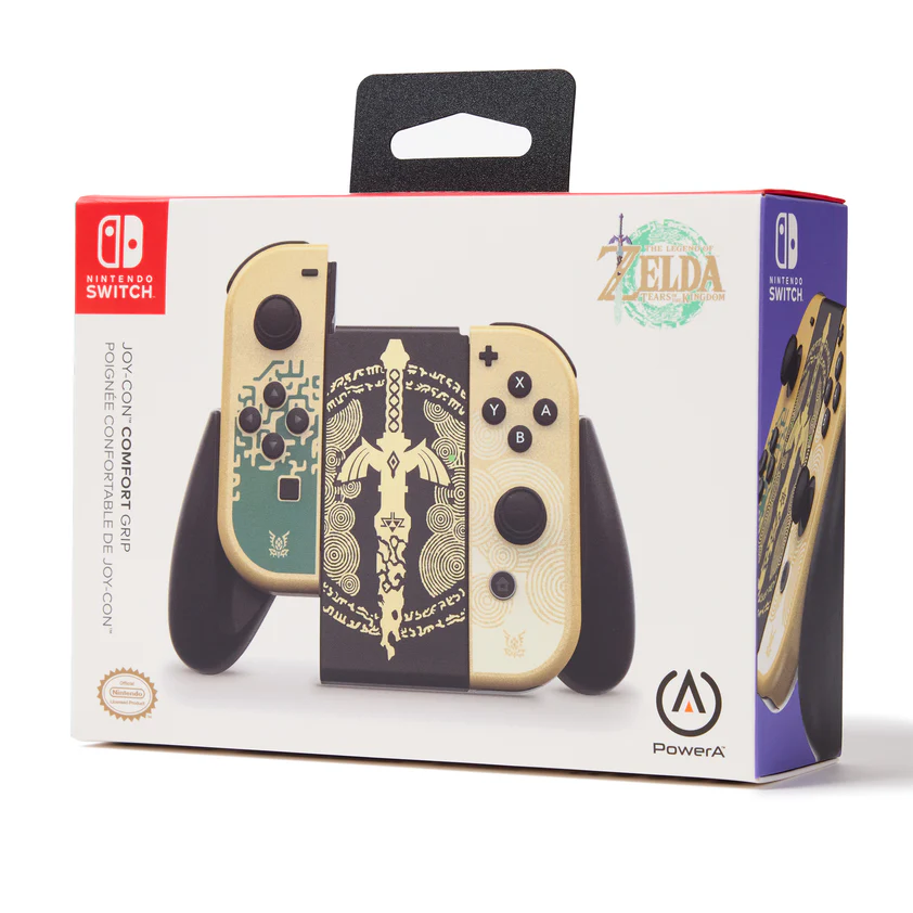 Powera Joy-Con Comfort Grip For Nintendo Switch (Decayed Master Sword) - Nail Gallerys