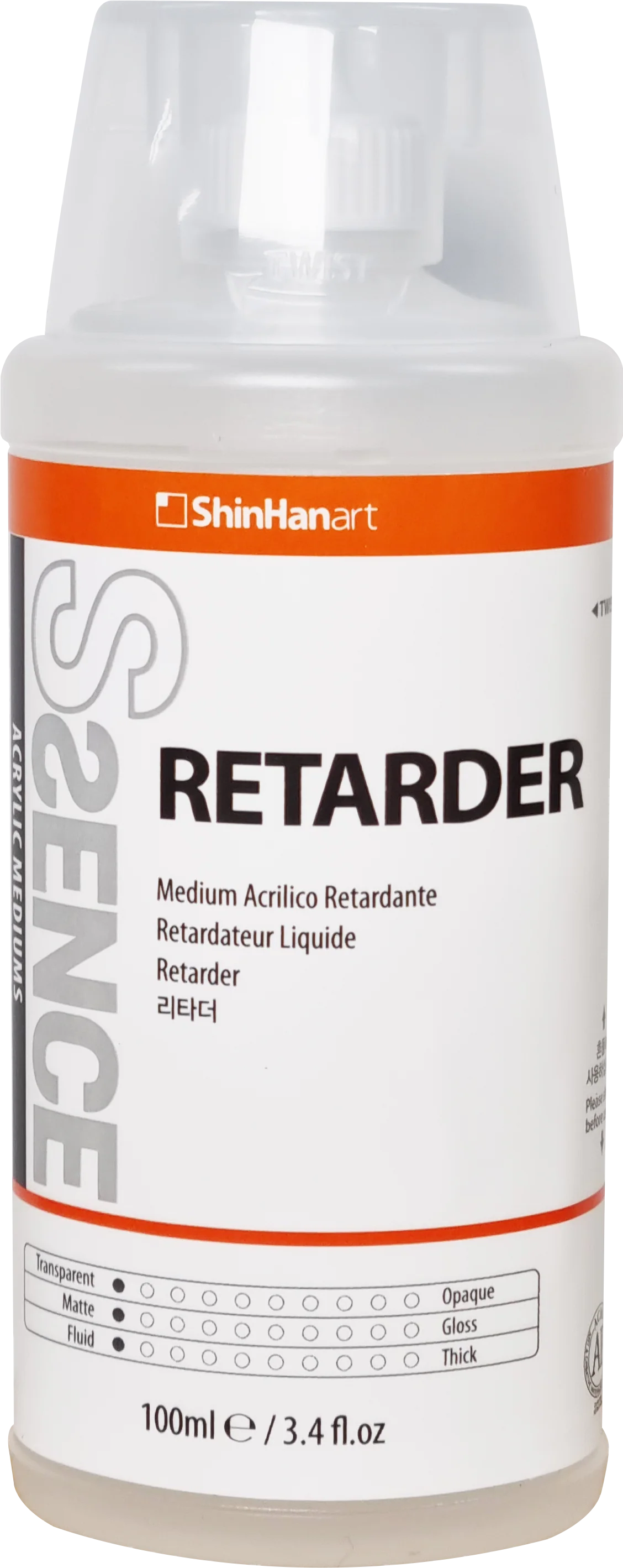 ShinHan SSence Acrylic Retarder 100ml - Nail Gallerys