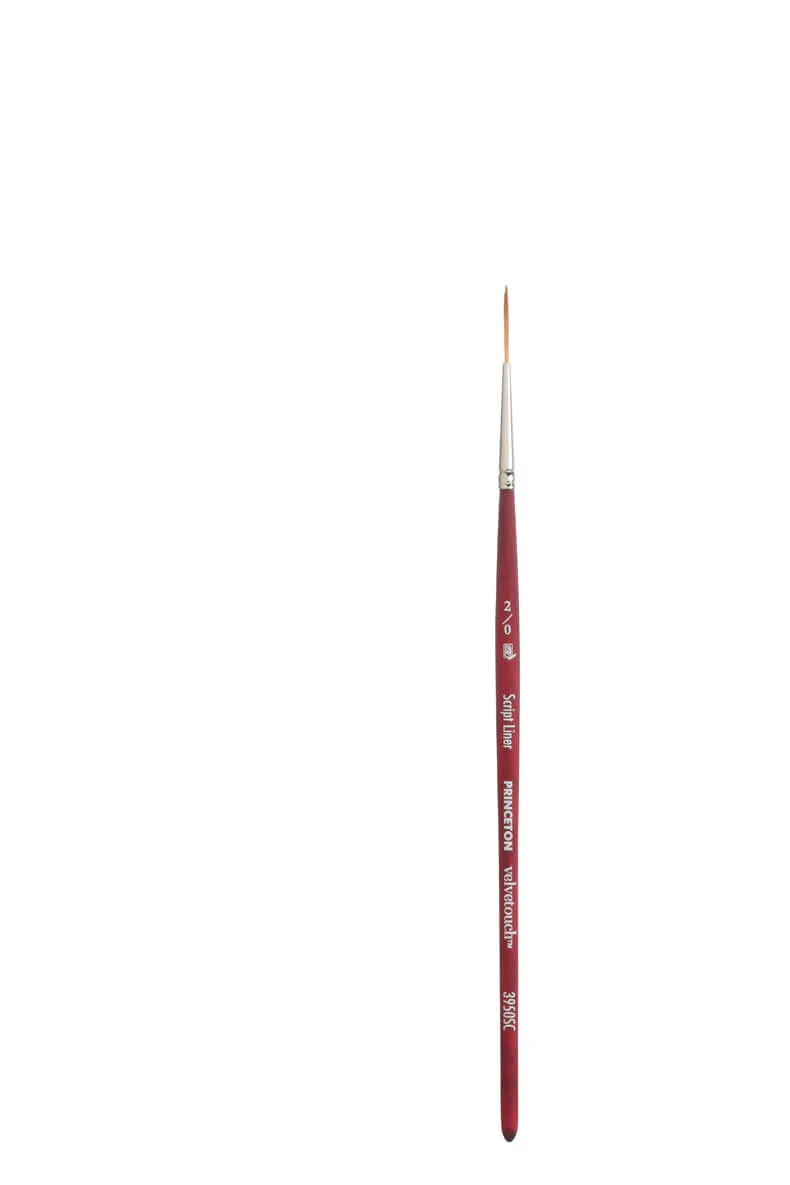 Princeton Velvetouch Synthetic Script Liner Brushes - Nail Gallerys