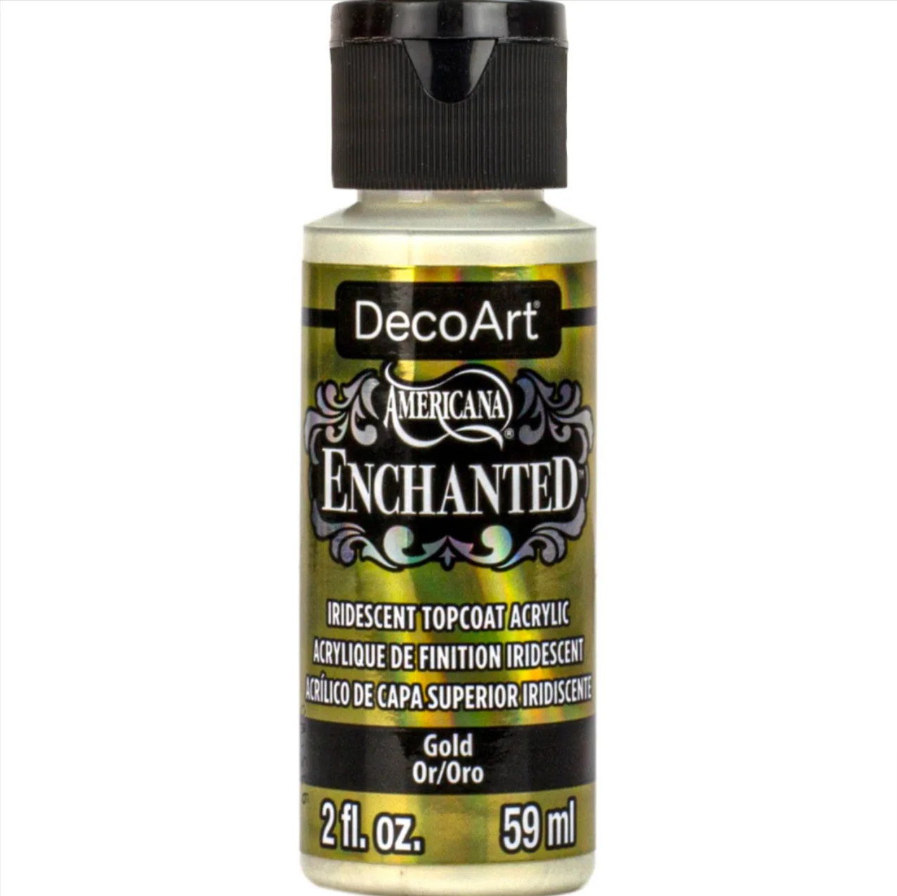 Decoart Americana Enchanted Iridescent Topcoat Paints 59ml - Nail Gallerys