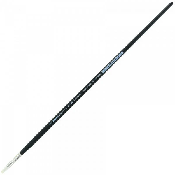Kum Black Line Flat Brushes - Nail Gallerys