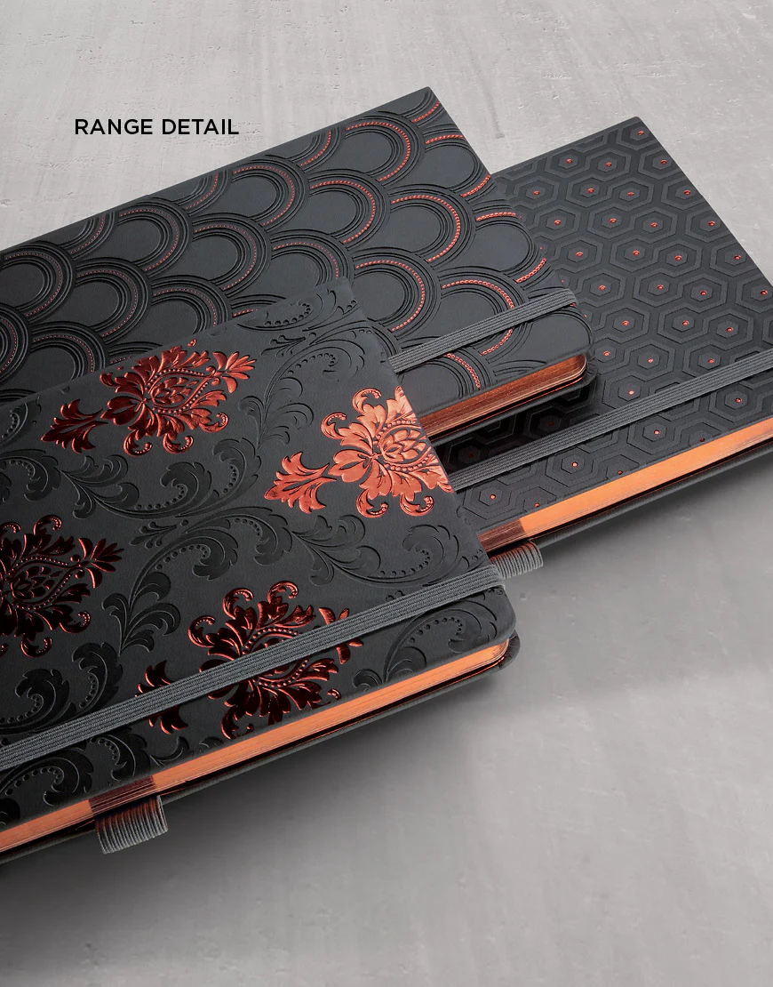 Castelli Pocket Ruled C And G (copper) Notebooks - Nail Gallerys