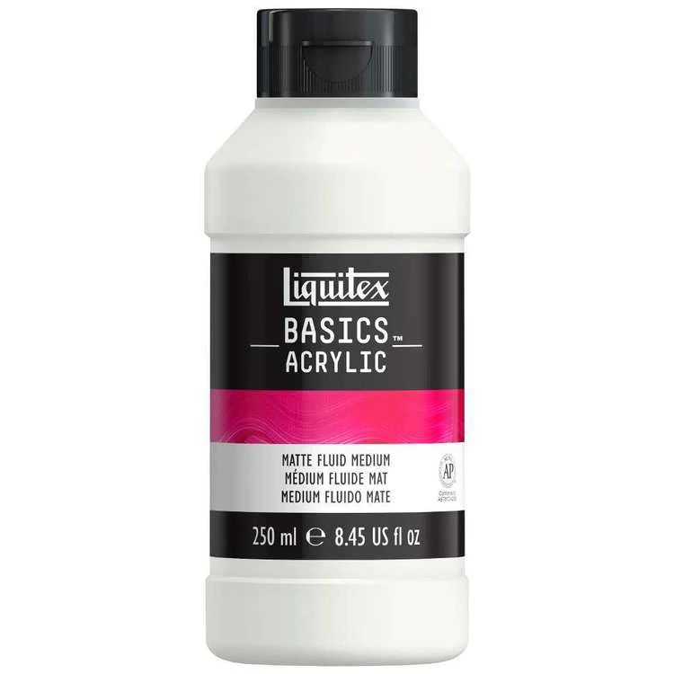Liquitex Basics 250ml Matte Fluid - Nail Gallerys