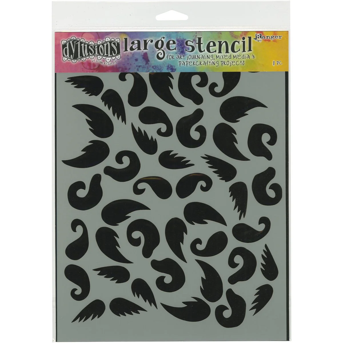 Ranger Dylusions Stash of 'Tache Stencils - Nail Gallerys