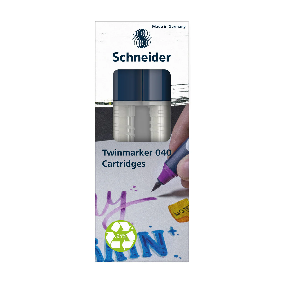 Schneider Paint-It 040 Blender Cartridges 470 Wallet 2 Pieces - Nail Gallerys