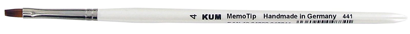 Kum Memory Point Flat Brushes - Nail Gallerys