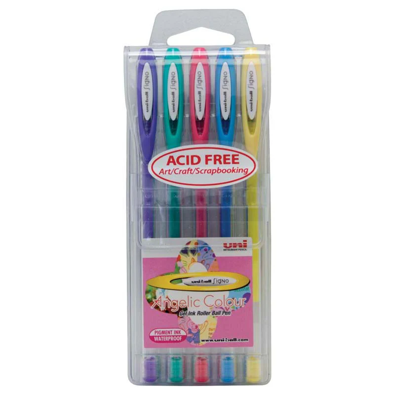 Uni-ball Signo Angelic 0.7mm Capped Assorted Sets - Nail Gallerys