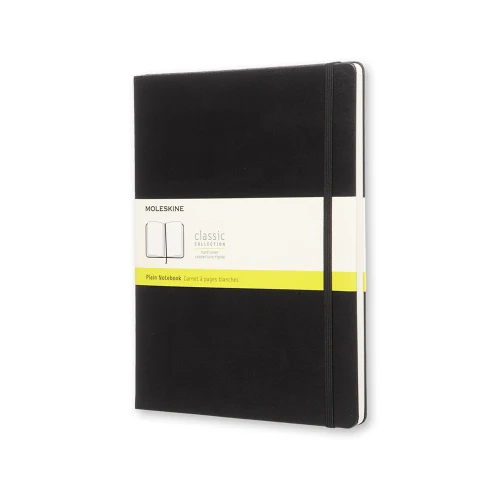 Moleskine X-large Plain Hard Notebooks - Nail Gallerys
