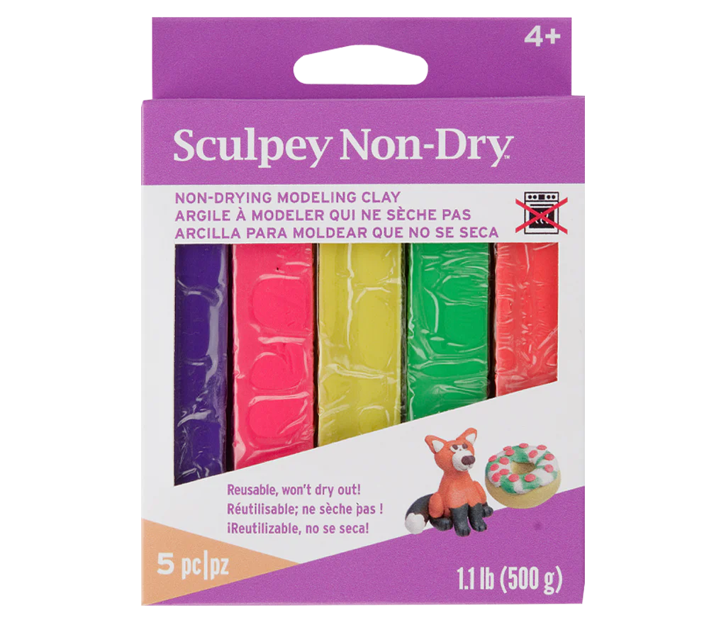 Sculpey Ez Shape Modeling Clay Set Of 5 - Nail Gallerys