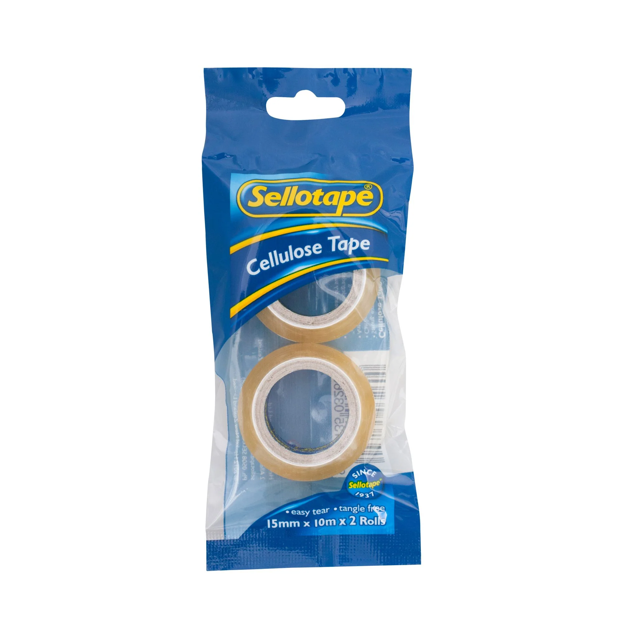 Sellotape 3260 Cellulose 2-pack 15mmx10m - Nail Gallerys