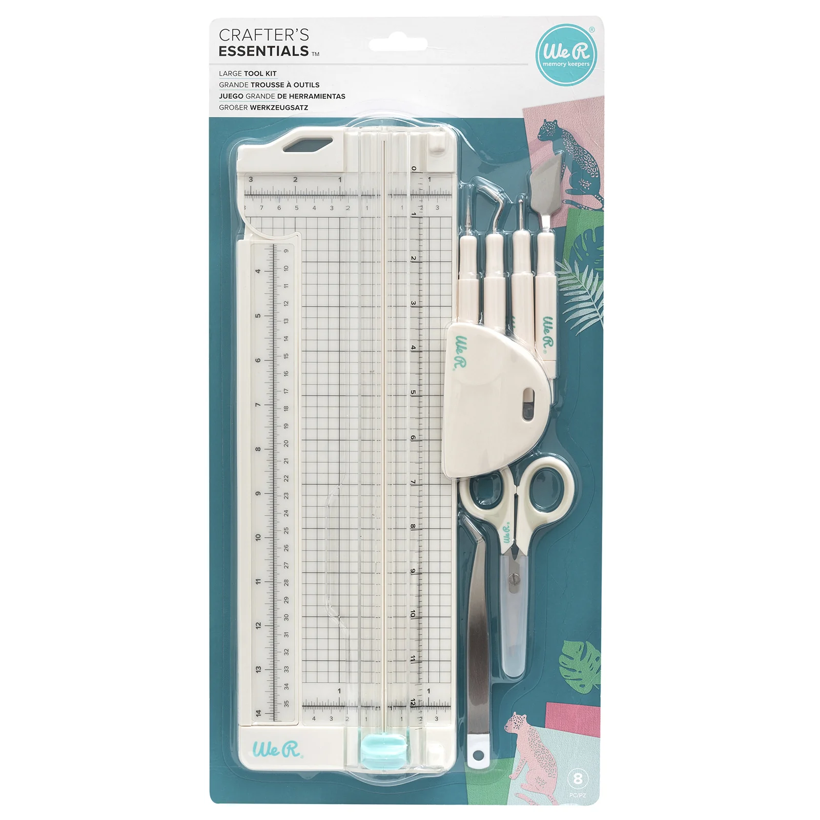 We R Memory Keepers Large Hand Tools Kit Set of 8 - Nail Gallerys