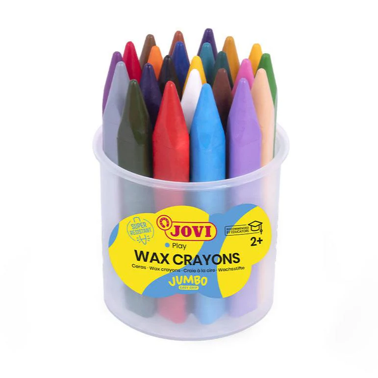 Jovi Triwax Crayons Jar Of 24 - Nail Gallerys