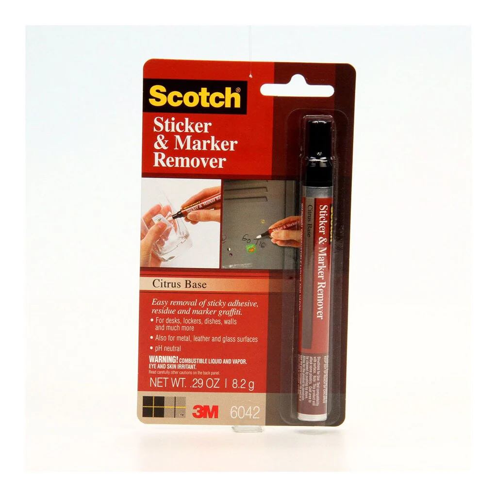 Scotch Adhesive Remover Citrus Base Pen 6042 8.2g - Nail Gallerys