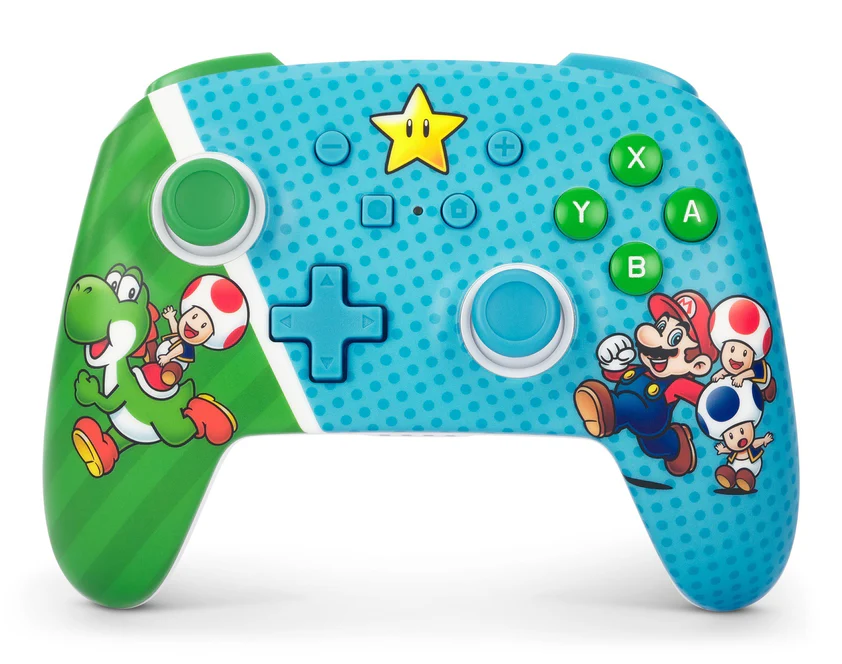 Powera Enhanced Super Star Friends Nintendo Switch Wireless Controller - Nail Gallerys