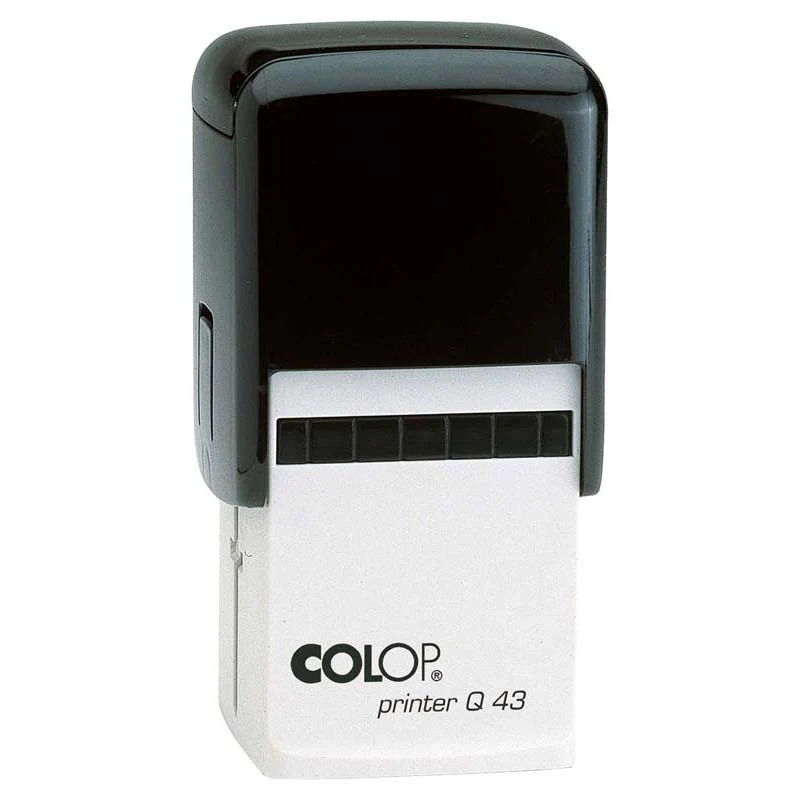Colop Stamp Printer Q43 Black 43x43mm Square - Nail Gallerys