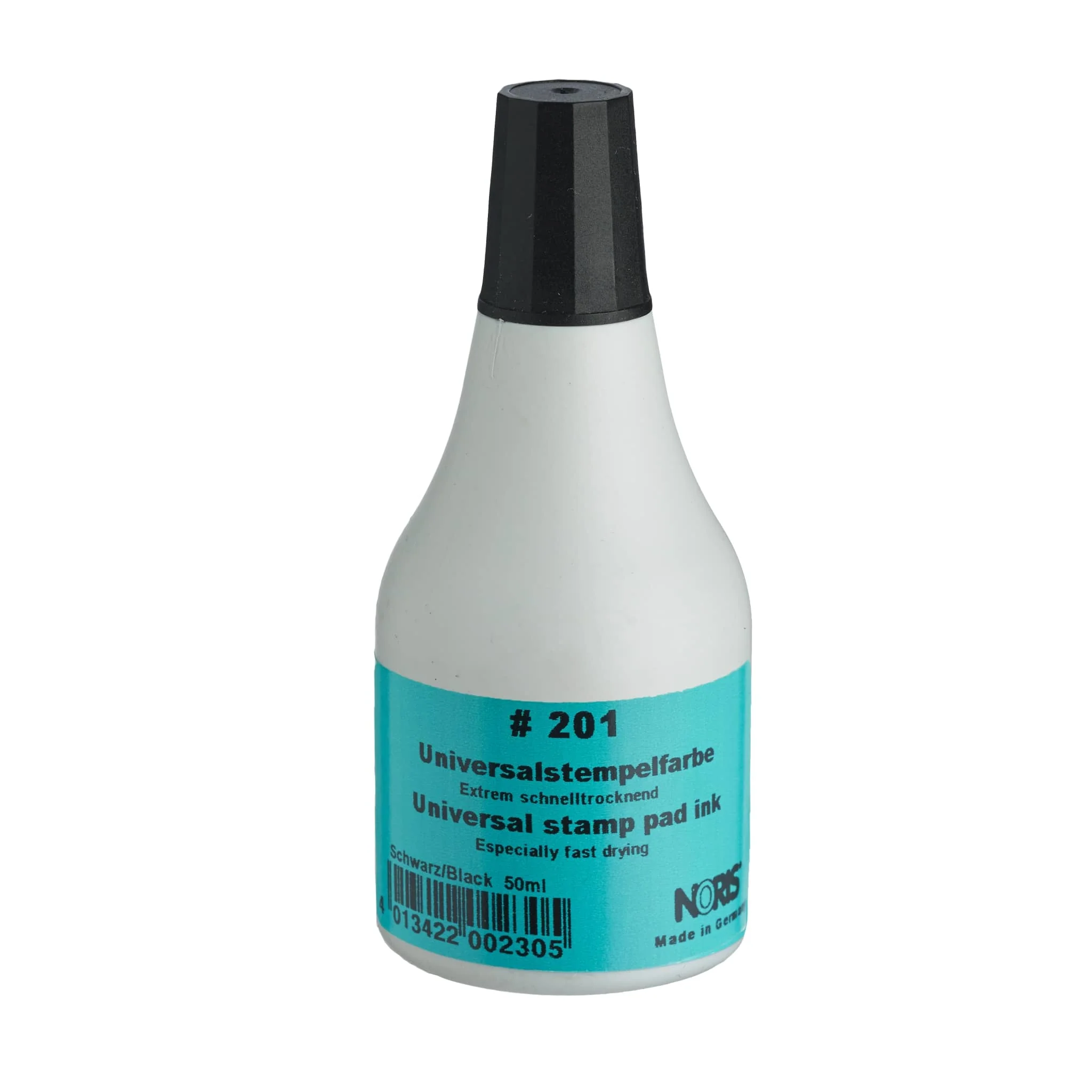 Noris Universal Ink 50ml #201 Black - Nail Gallerys