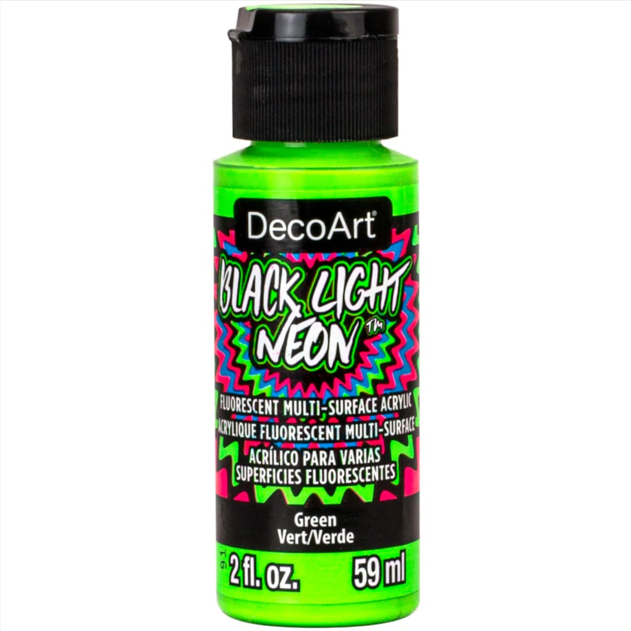 Decoart Black Light Neon Paints 2oz - Nail Gallerys