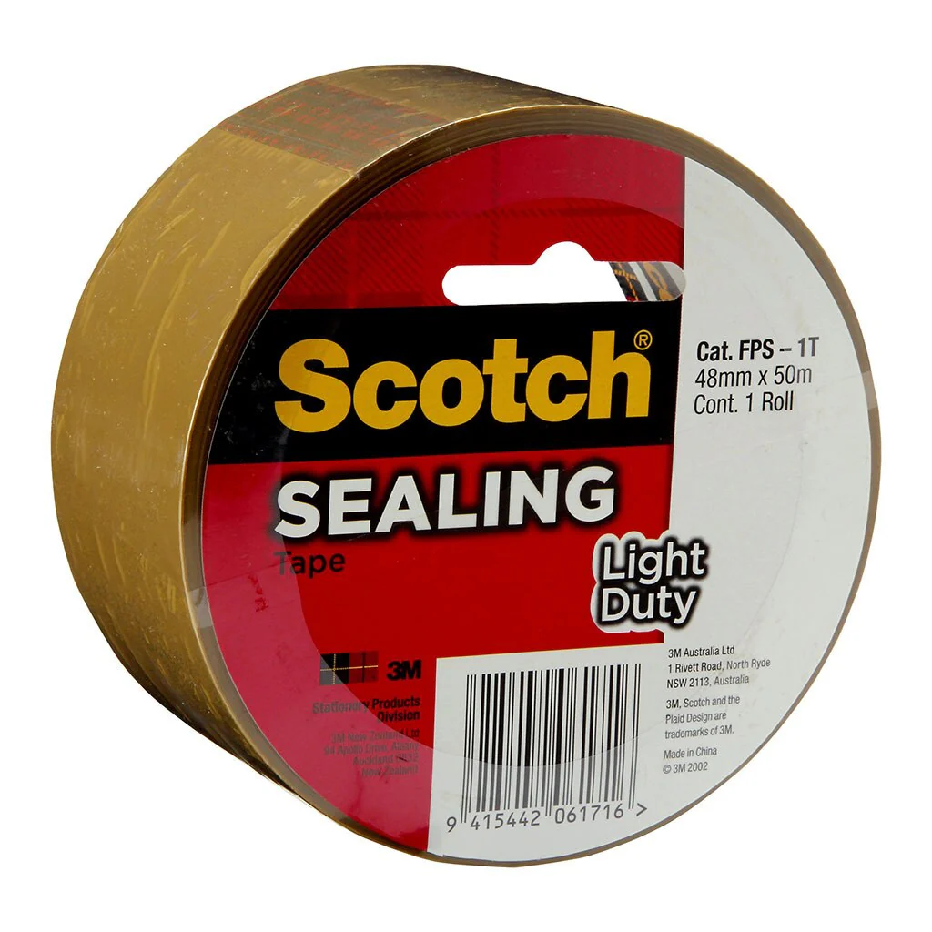 Scotch Sealing Tape 3609 Fps-1t 48mmx50m Tan - Nail Gallerys