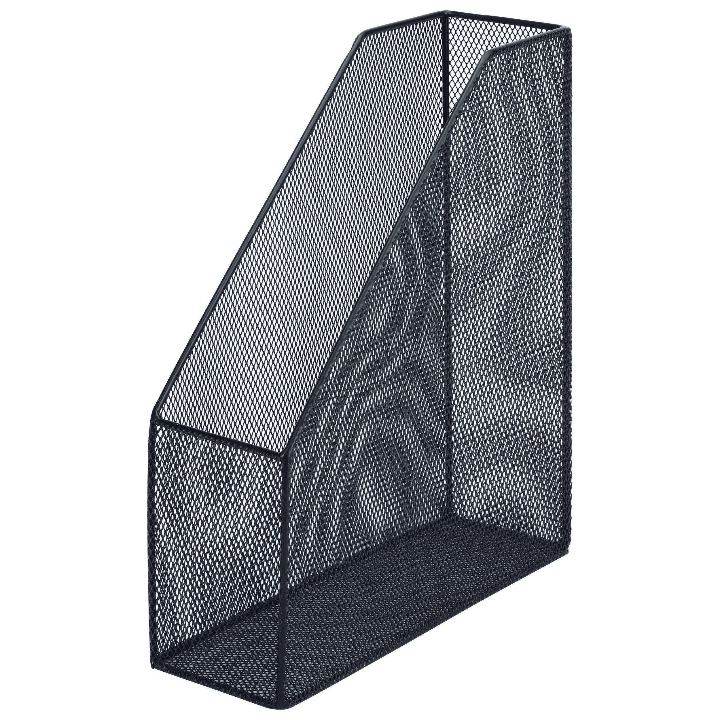 Esselte Metal Mesh Magazine File Black - Nail Gallerys