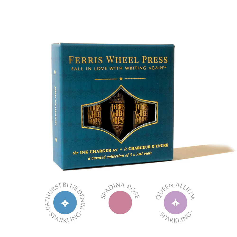 Ferris Wheel Press Ink Charger Set The Fashion District Collection - Nail Gallerys