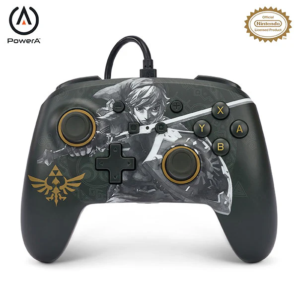 Powera Enhanced Wired Controller Battle Link Nintendo Switch - Nail Gallerys