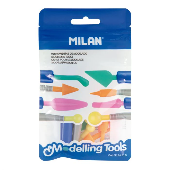 Milan Modelling Tools Set Of 10 - Nail Gallerys